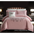 Embroidery queen bed duvet cover bedding sets